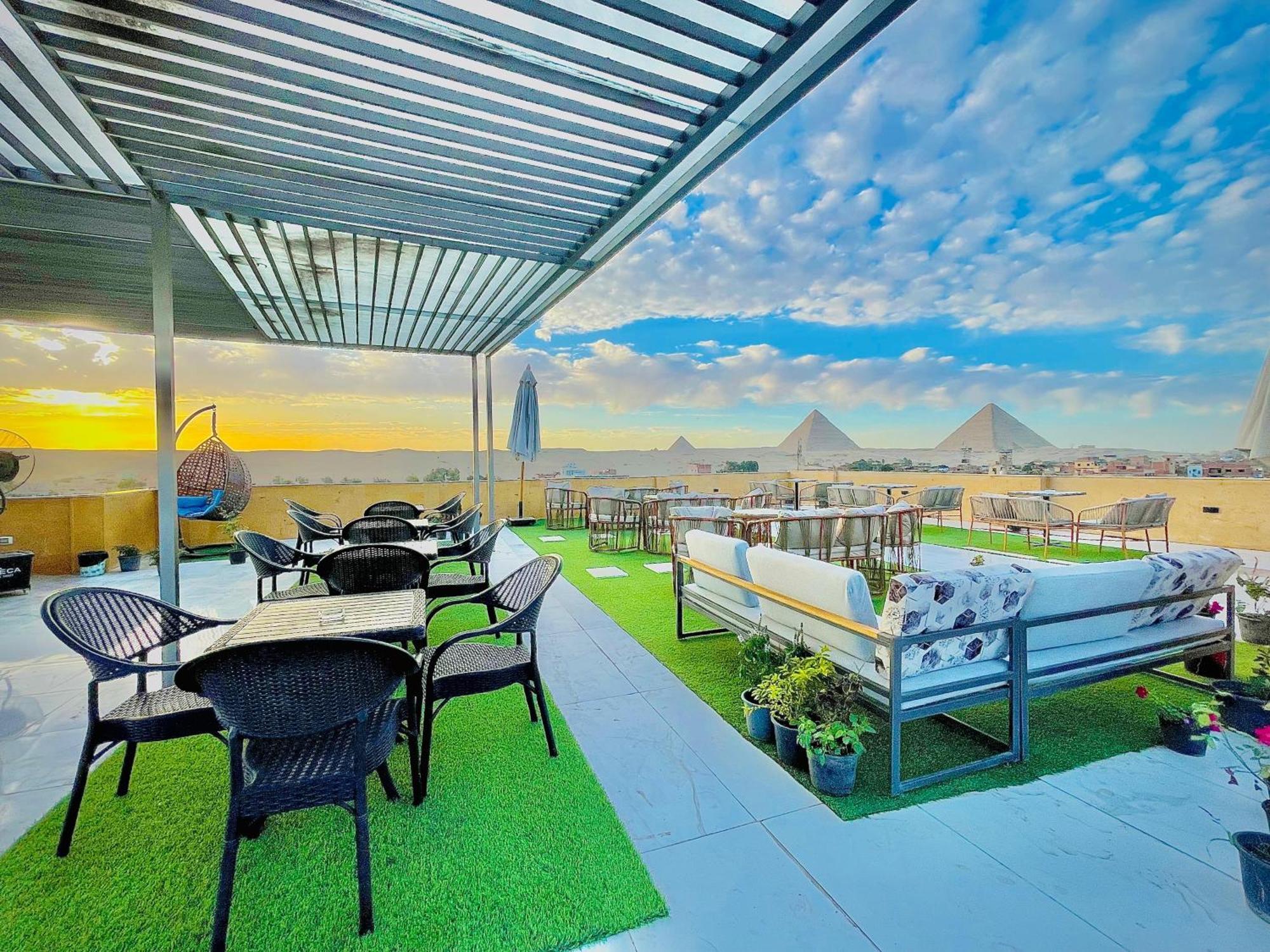 Palm Pyramids View Hotel Kafret el-Gabal Dış mekan fotoğraf