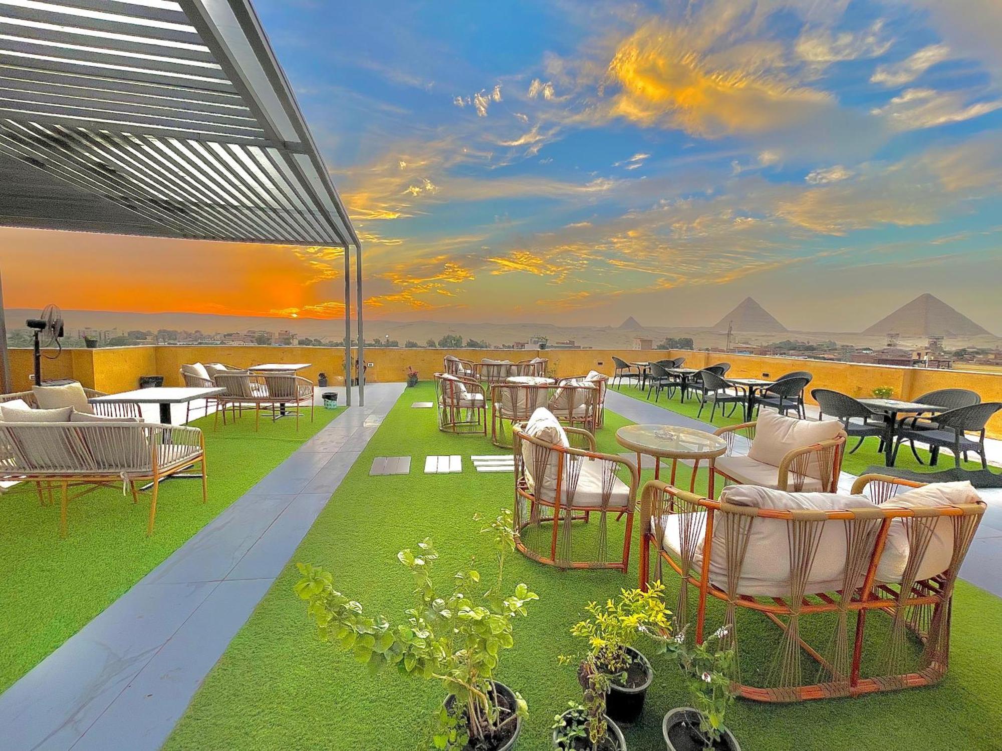 Palm Pyramids View Hotel Kafret el-Gabal Dış mekan fotoğraf